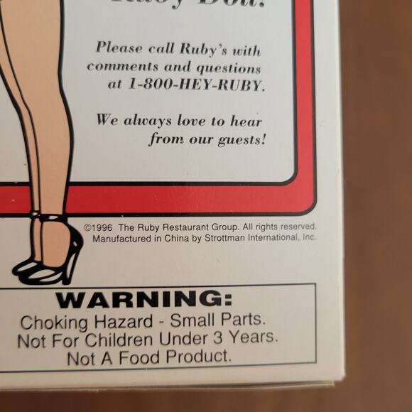 Vintage 1996 From Ruby Restaurant Surf City's Ruby's Diner Doll New open box - Picture 15 of 16